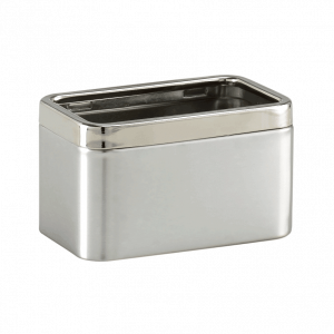TISSUE HOLDER WITH GALVANIZED FINISHES - SILVER Ti.Pack