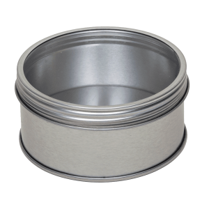 ROUND BOX WITH WINDOW AND SCREW LID Ti.Pack