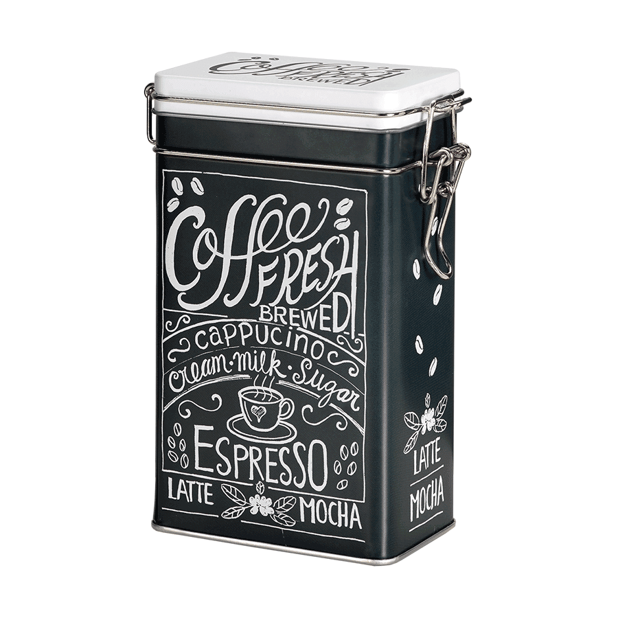 RECTANGULAR COFFEE BOX 250 GR - BLACKBOARD COFFEE Ti.Pack