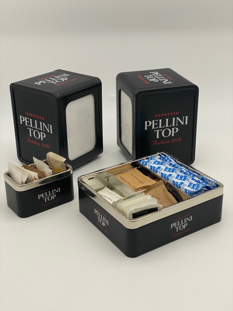 Pellini Black Set Horeca Ragus Collection Ti.Pack